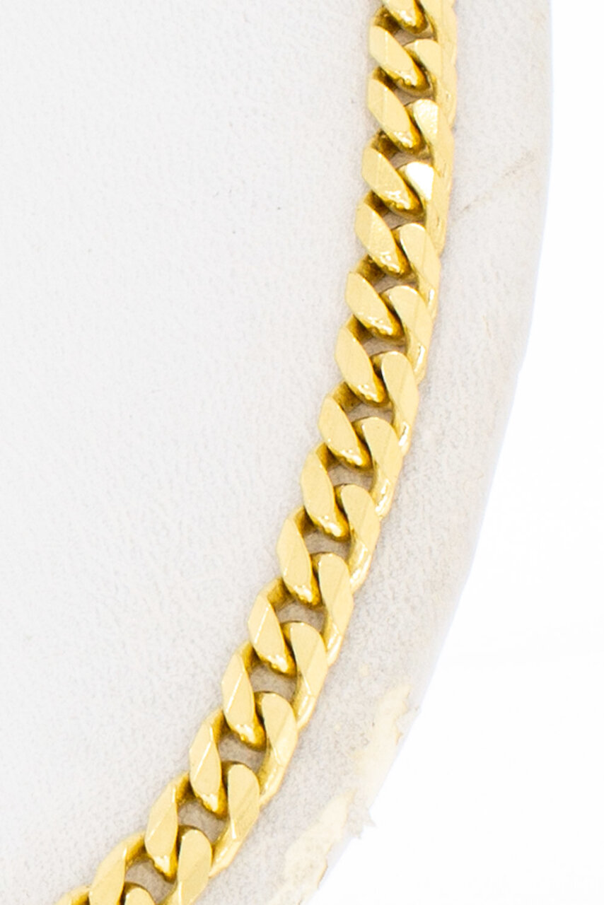 Gourmet- ketting 18 Karaat geelgoud - 44,5 cm