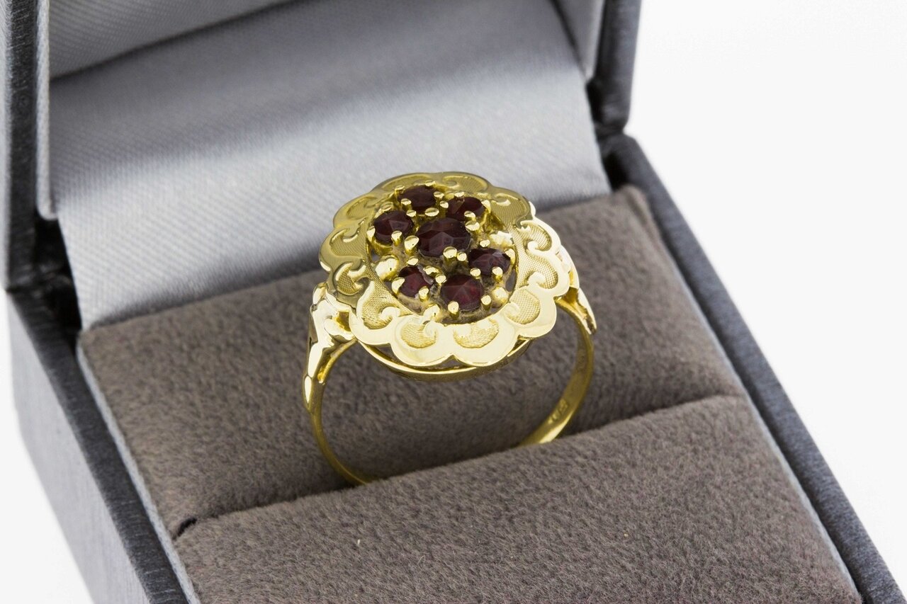 Vintage 14 karaat goud ring - 18 mm