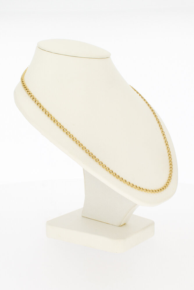 18 karaat Gourmet ketting - 59,5 cm