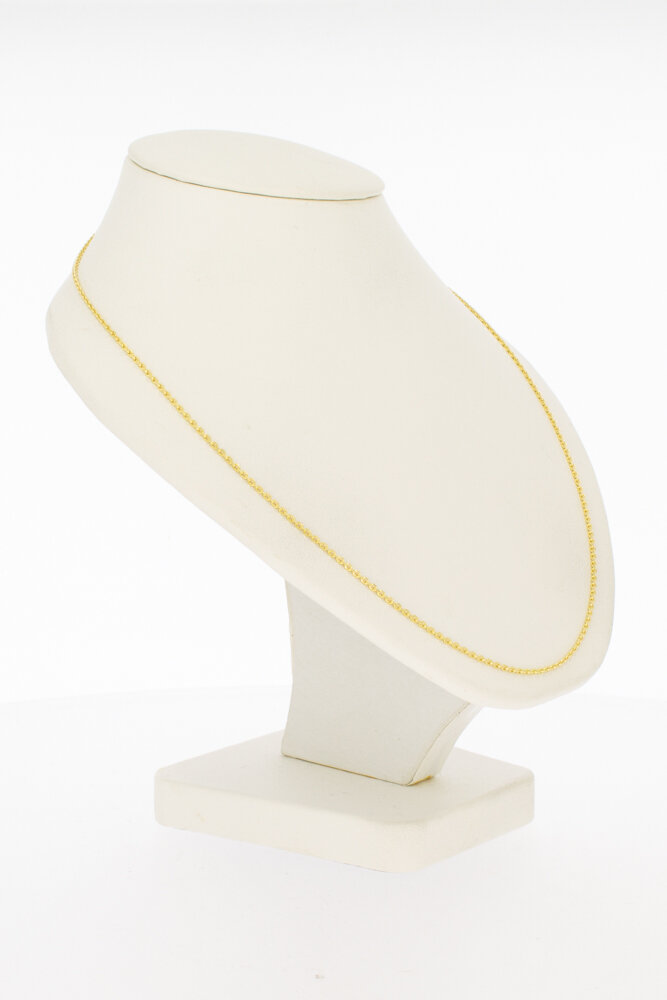 14 karaat goud Anker ketting - 55,5 cm