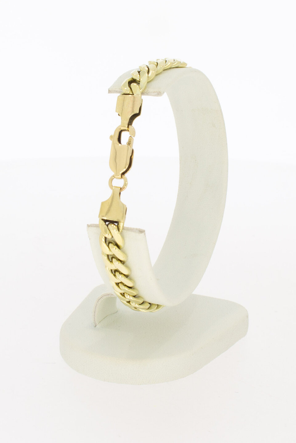 14 karaat goud Gourmet armband - 19,5 cm