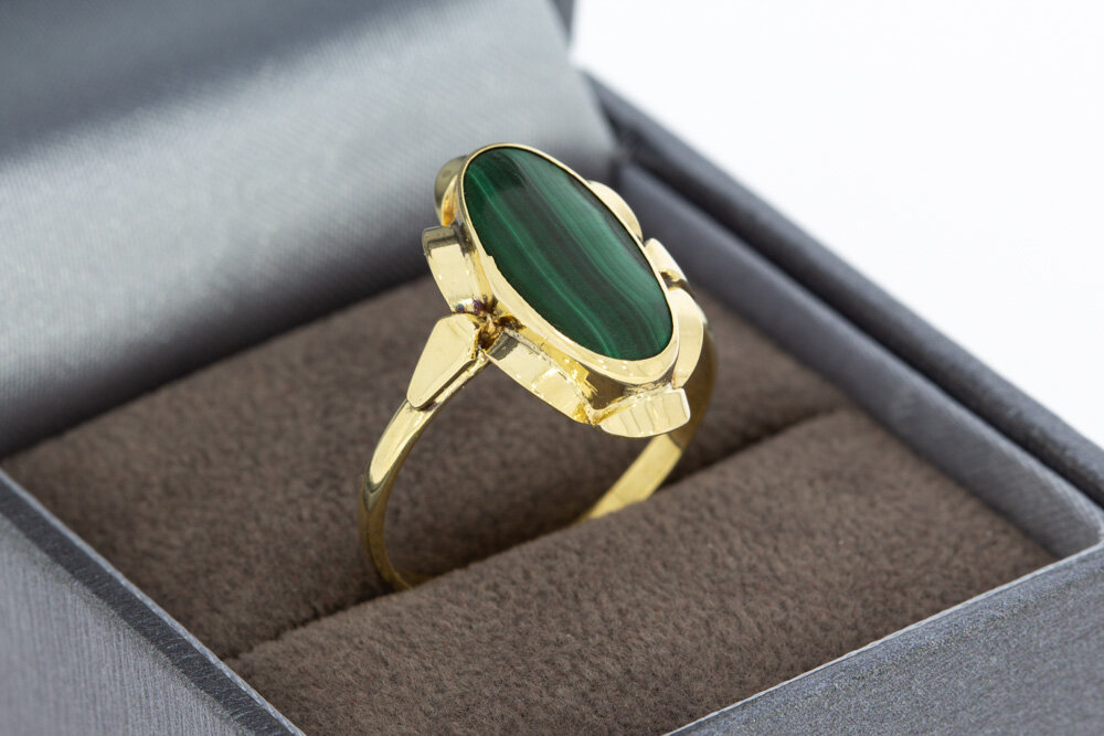 14 karaat goud vintage ring - 18,4 mm