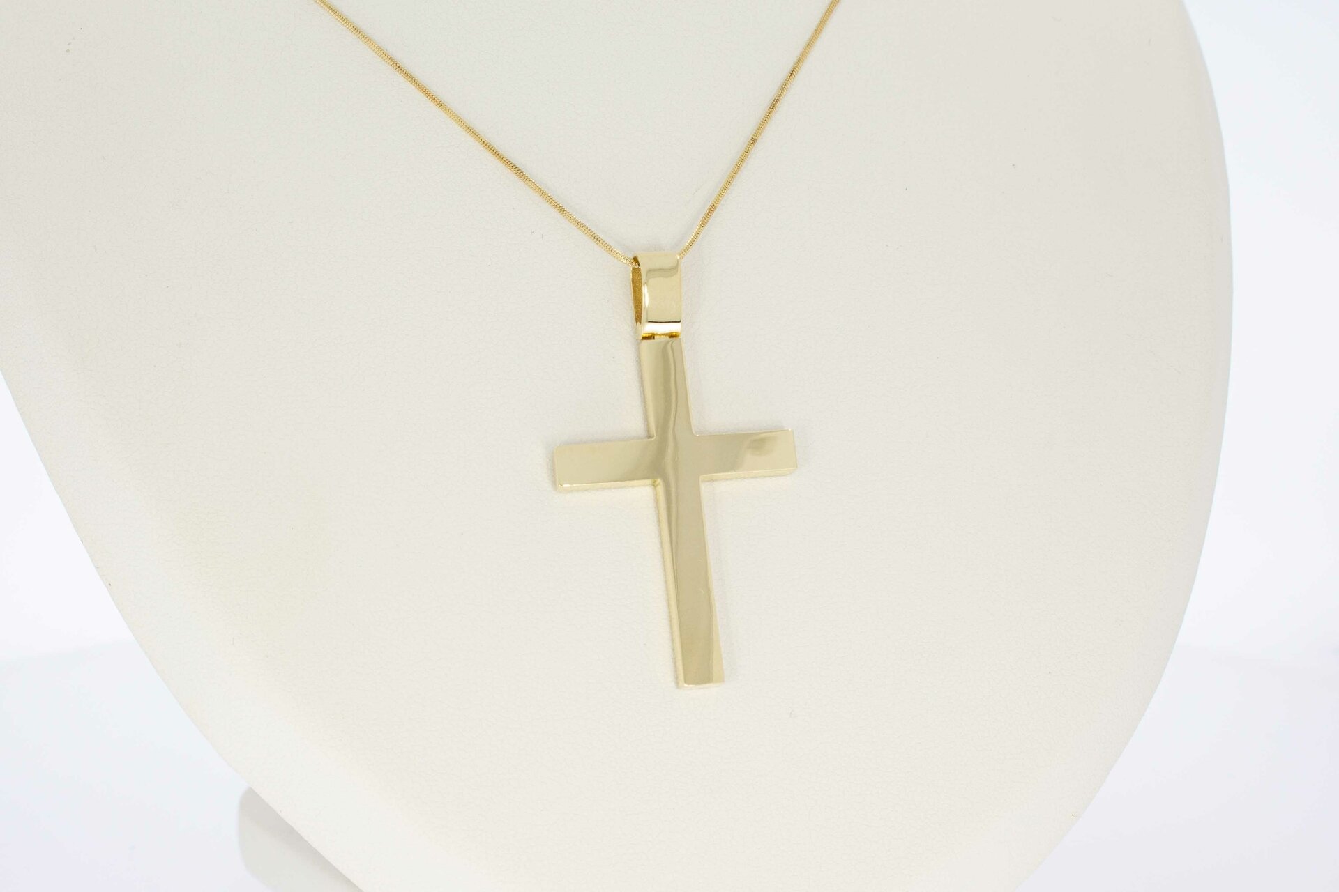 14 karaat geel gouden Kruis - 3,9 cm