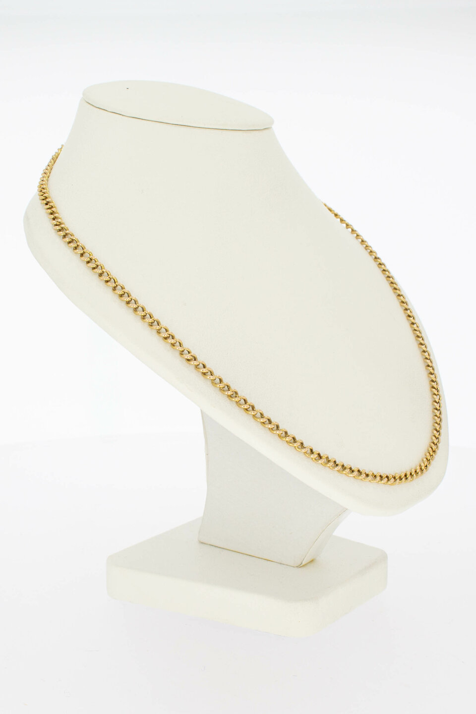 Gourmet- ketting 14 karaat goud - 53 cm