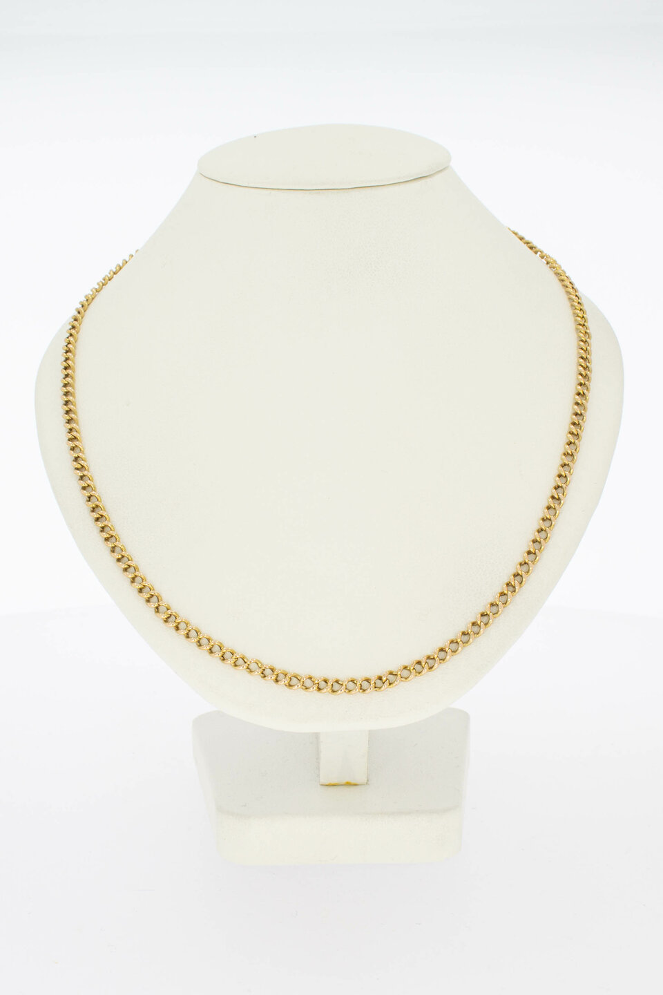 Gourmet- ketting 14 karaat goud - 53 cm