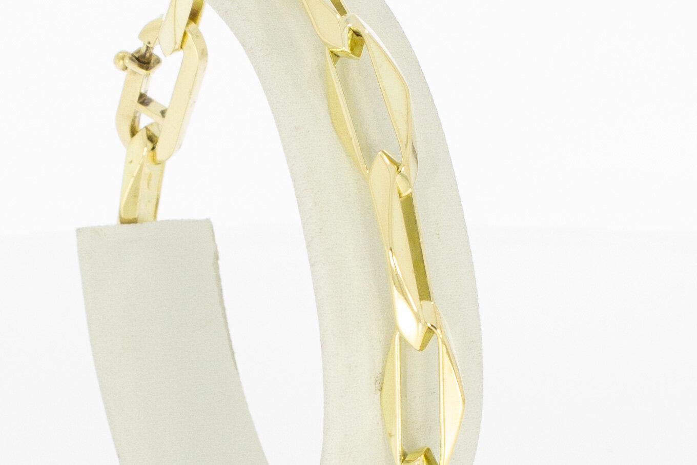 Closed-Forever armband 14 karaat - 20,6 cm