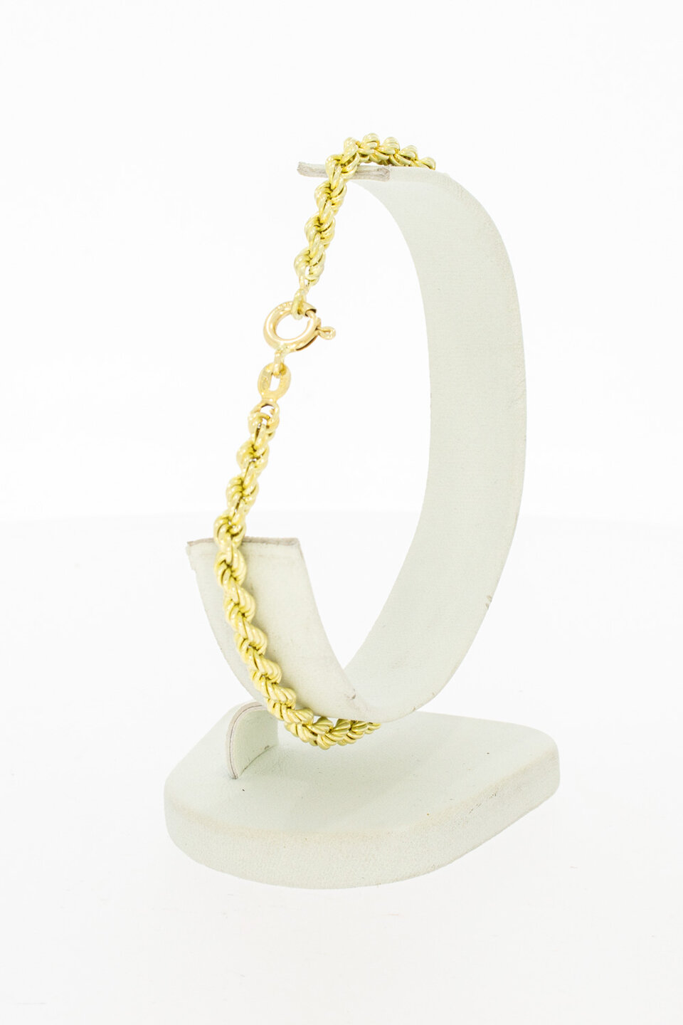 14 karaat gouden Koordarmband - 21,7 cm