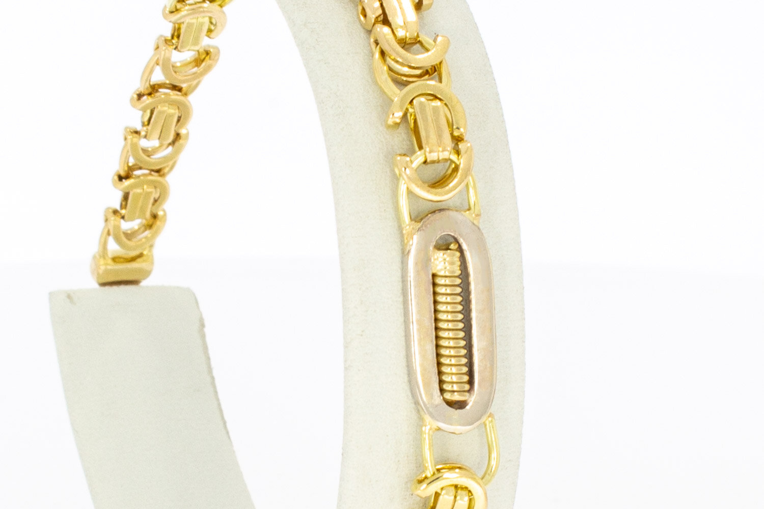 14 karaat Koningsarmband - 22 mm