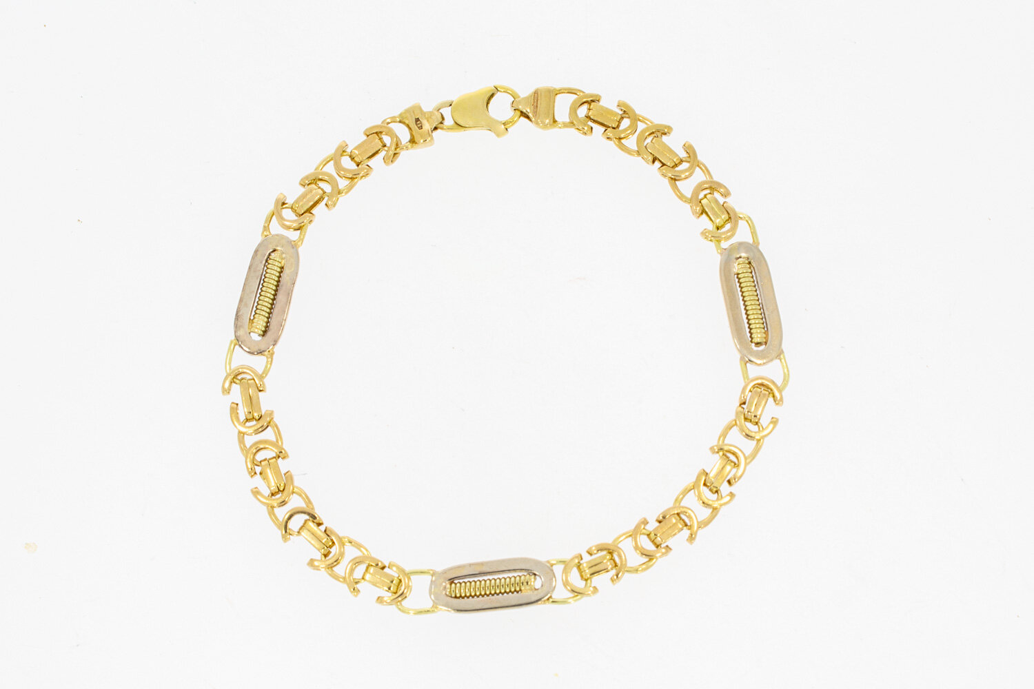 14 karaat Koningsarmband - 22 mm