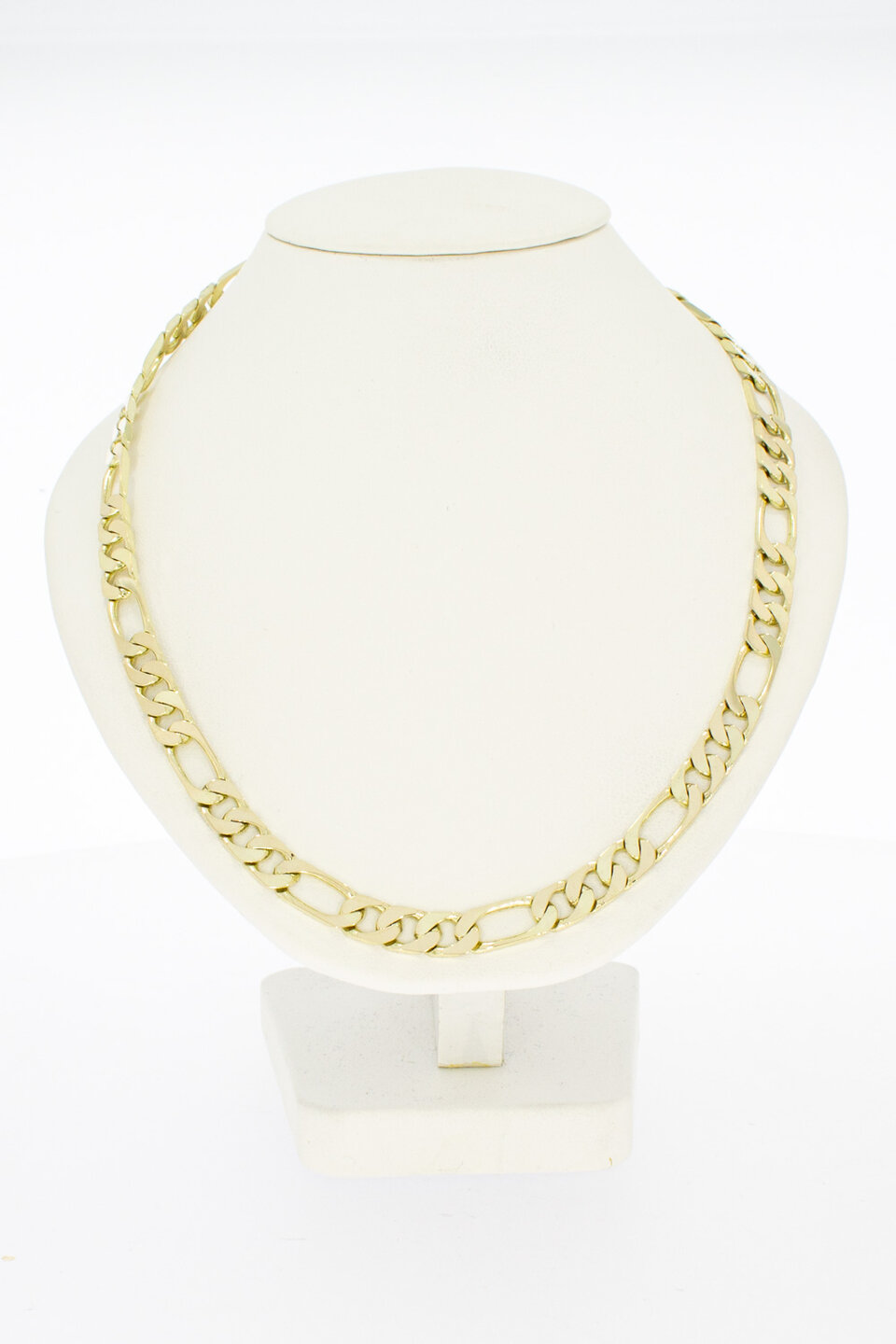 14 karaat gouden Figaro ketting 60,6 cm