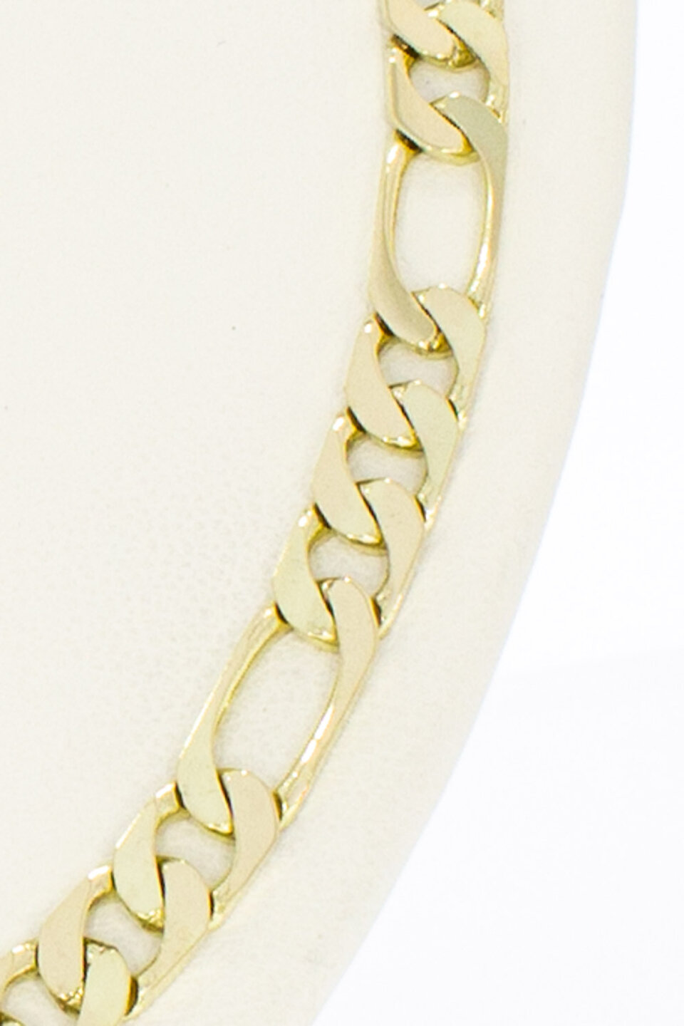 14 karaat gouden Figaro ketting 60,6 cm