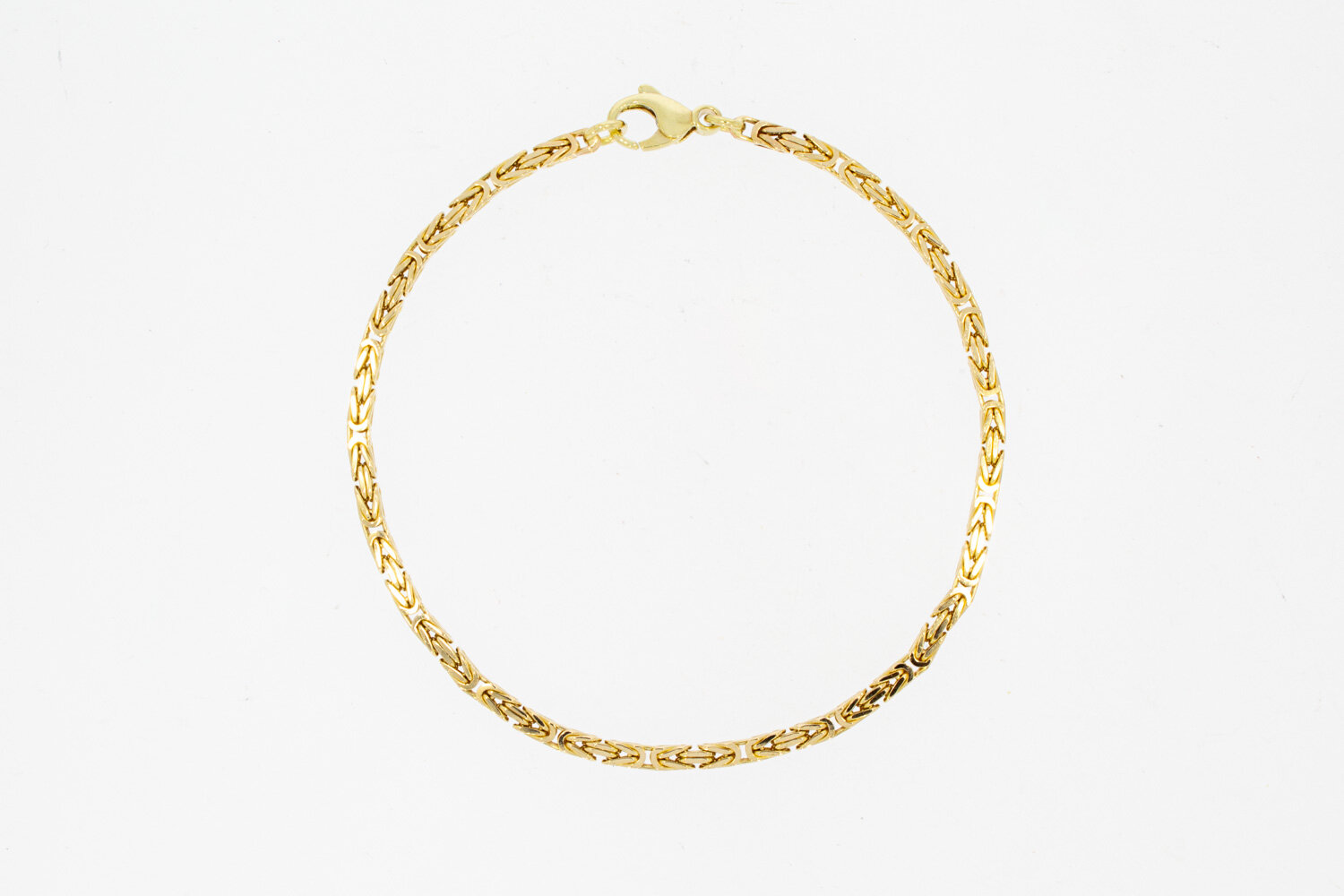 14 karaat Byzantijnse armband - 23 cm