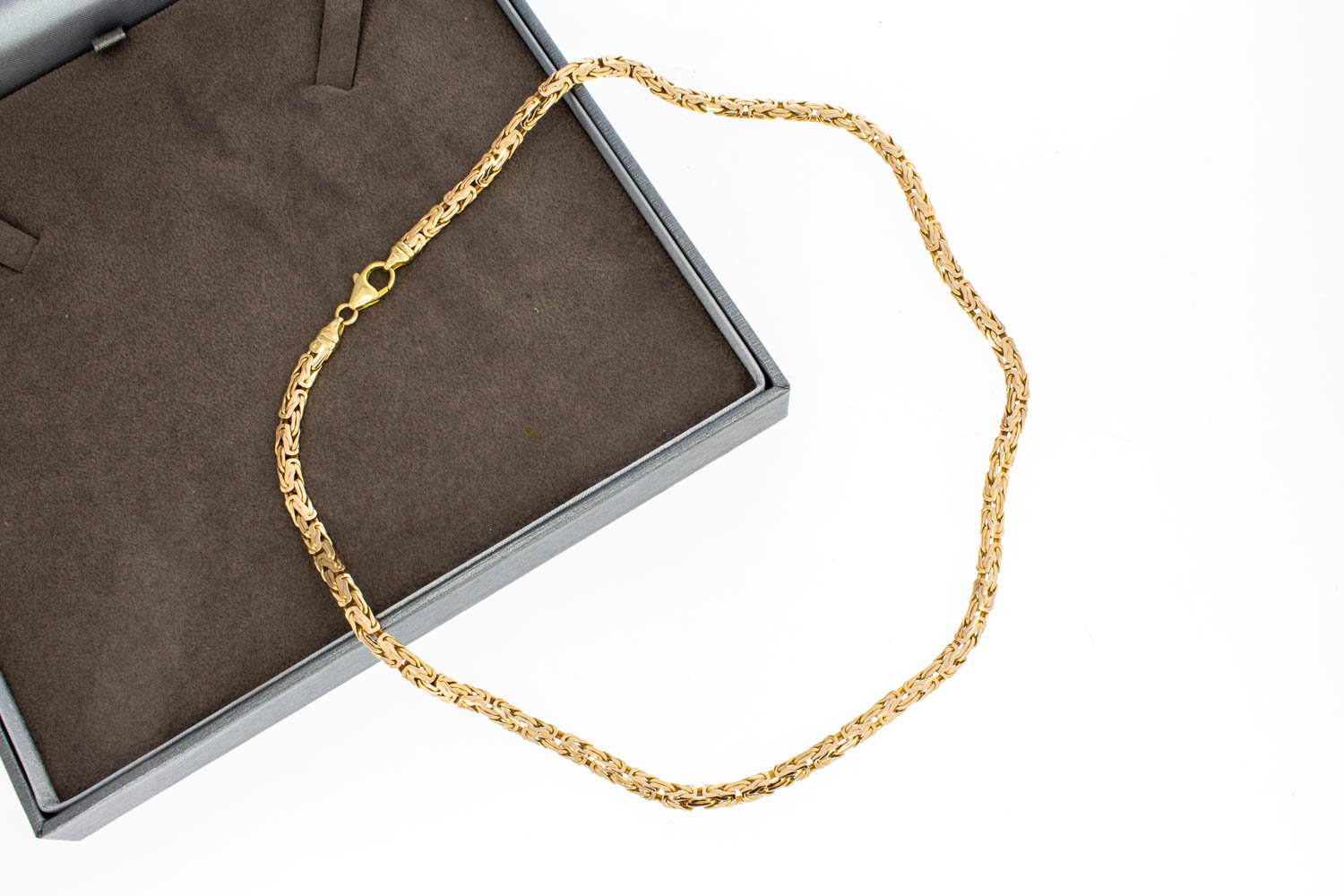 14 karaat goud Byzantijnse ketting - 47 cm