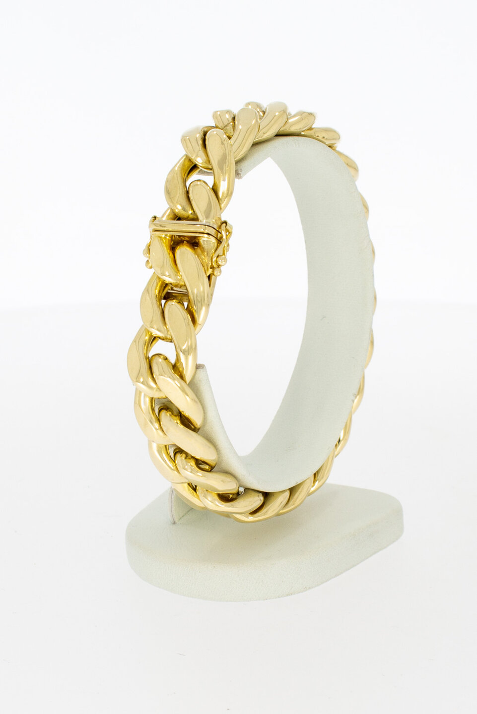 Gourmet armband 14 Krt goud - 20 cm