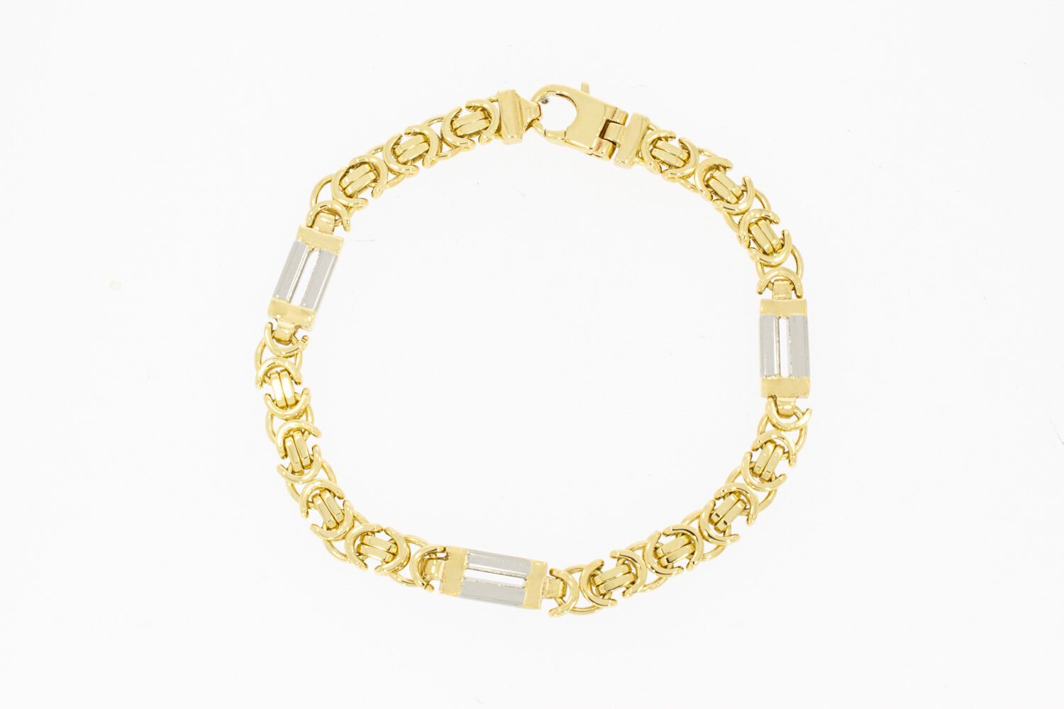 14 Karaat goud Koningsarmband - 22,5 cm