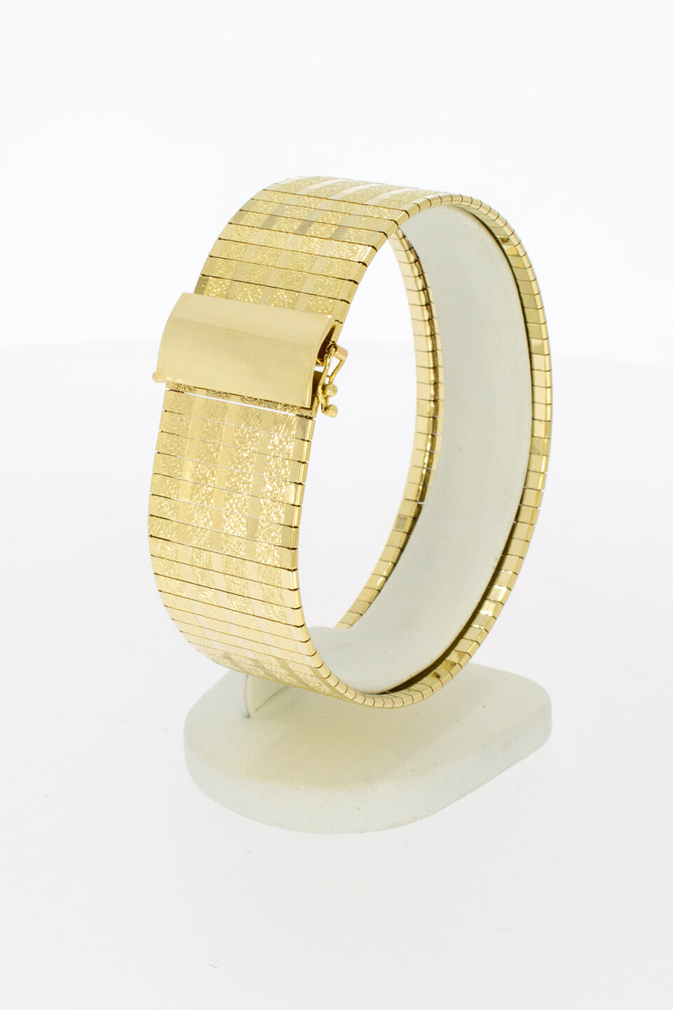 14 Karaat gouden Retro armband - 20,3 cm