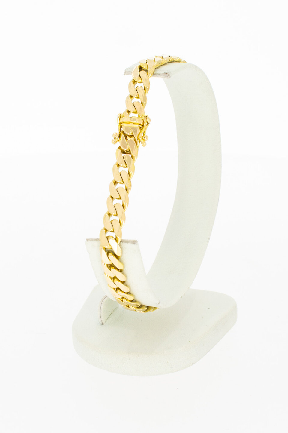 14 Karaat Gourmet armband geelgoud - 20,5 cm