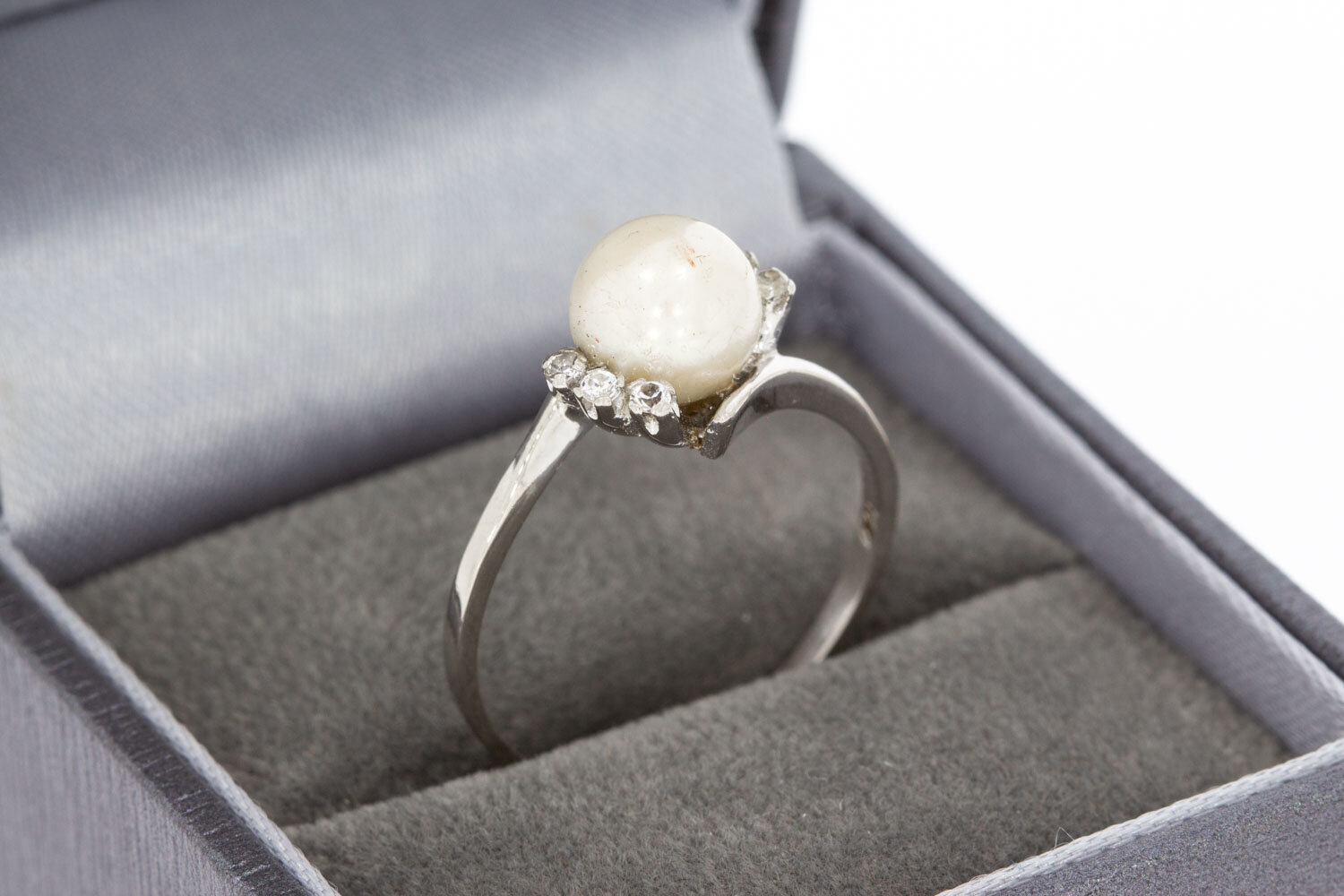 14 Karaat gouden Parelring - 18,6 mm