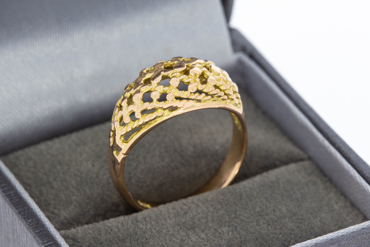 Vintage ring 14 karaat goud - 17,8 mm