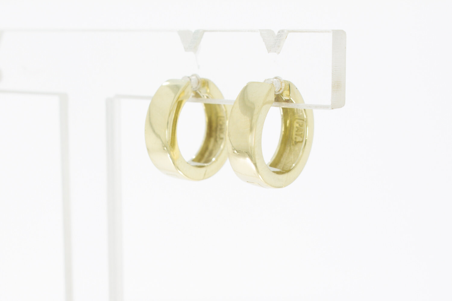 Klap Creolen 14 Karaat goud - 1,4 cm