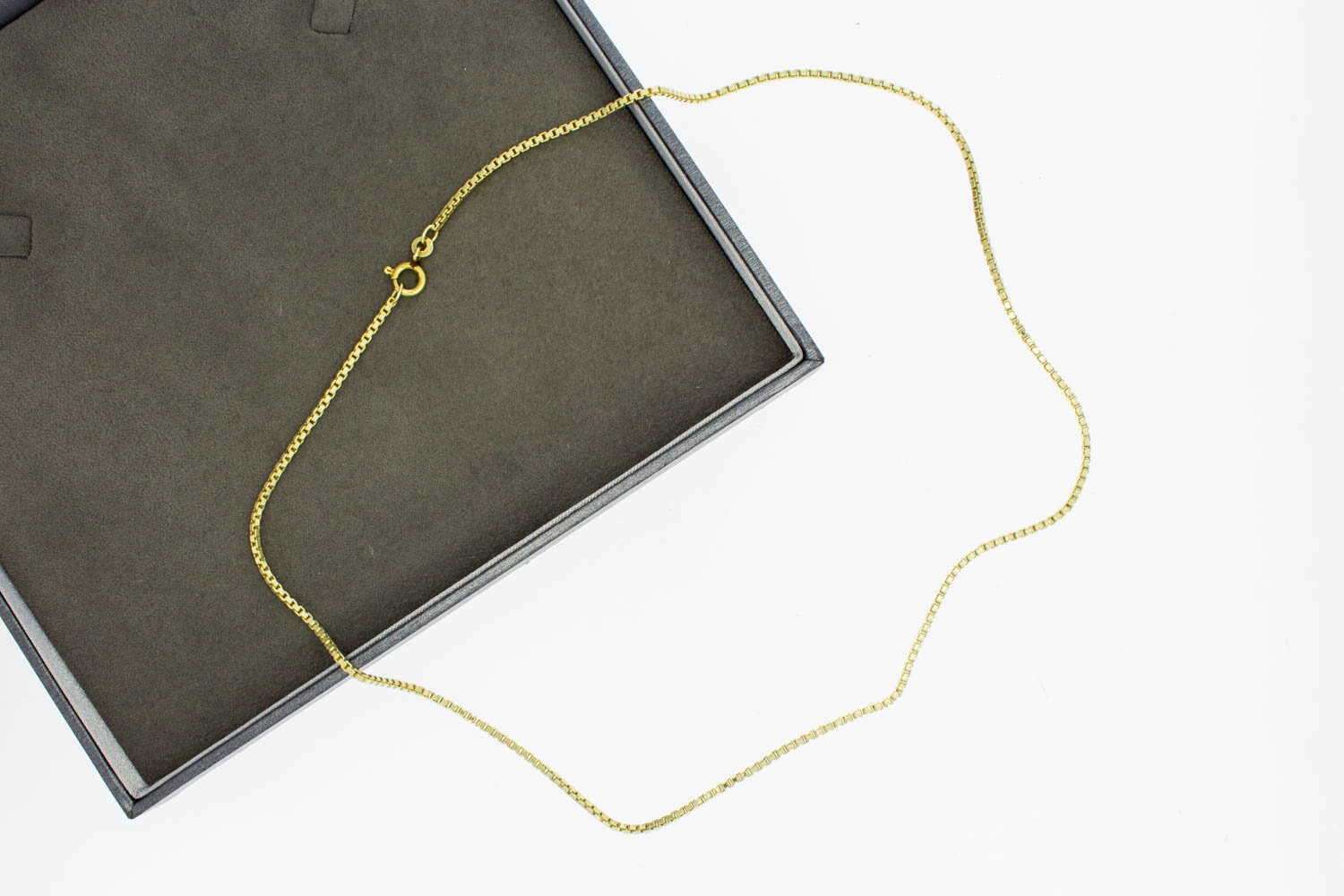 Venetiaanse ketting 14 Karaat goud- 50,4 cm