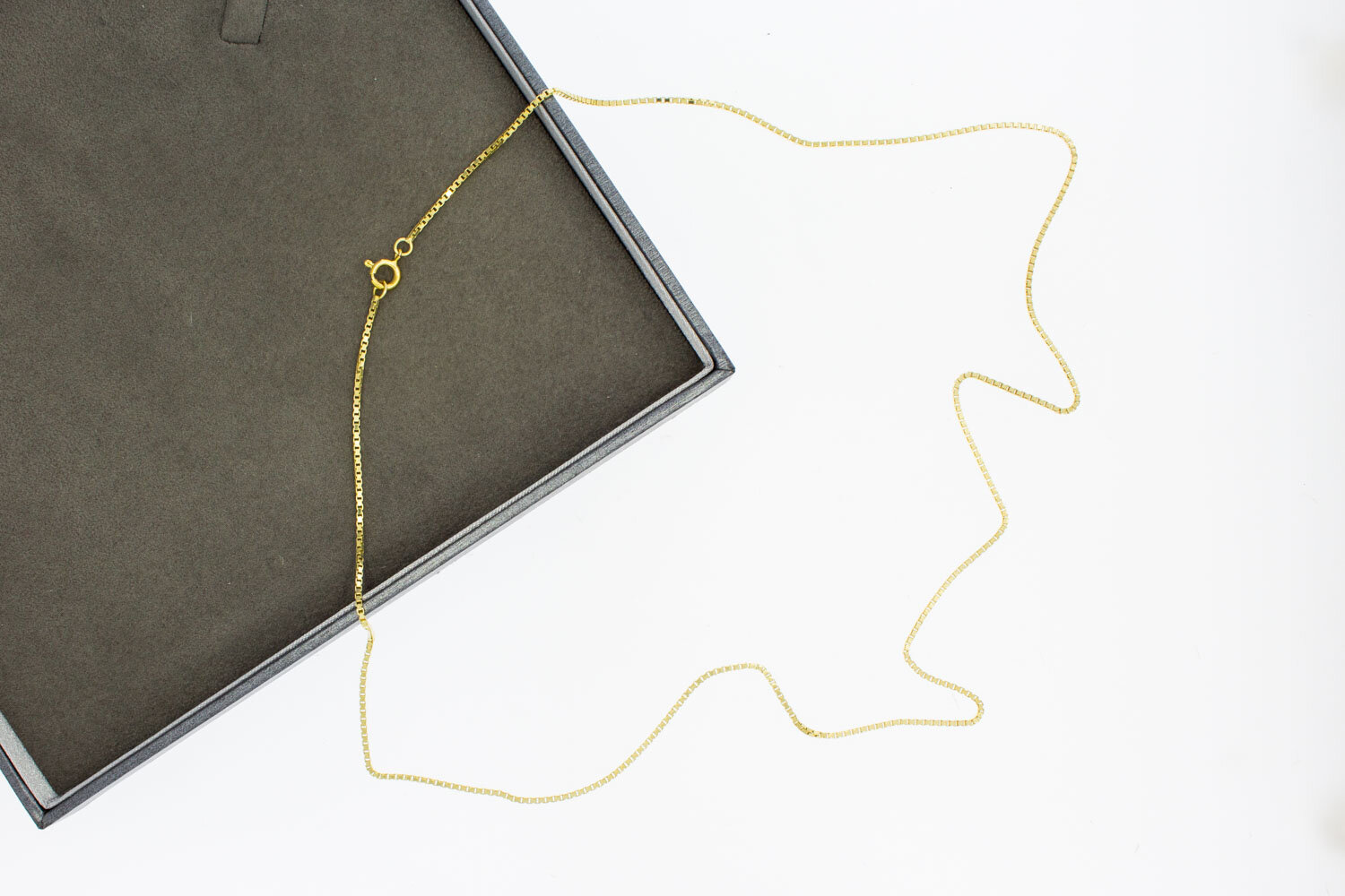 Venetiaanse ketting 14 Karaat goud - 59,9 cm