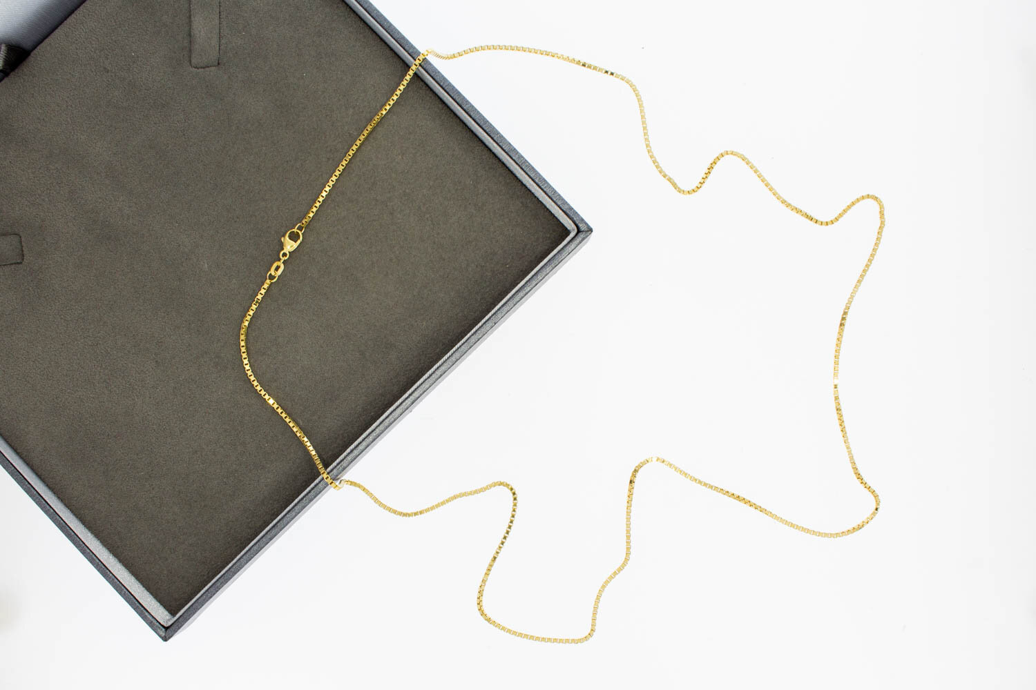 Venetiaanse gouden ketting 14 Karaat - 70,1 cm