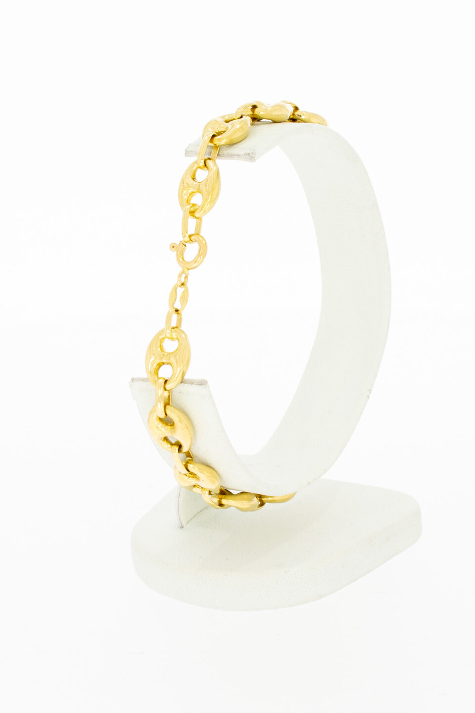 Anker armband 18K goud - 20,3 cm