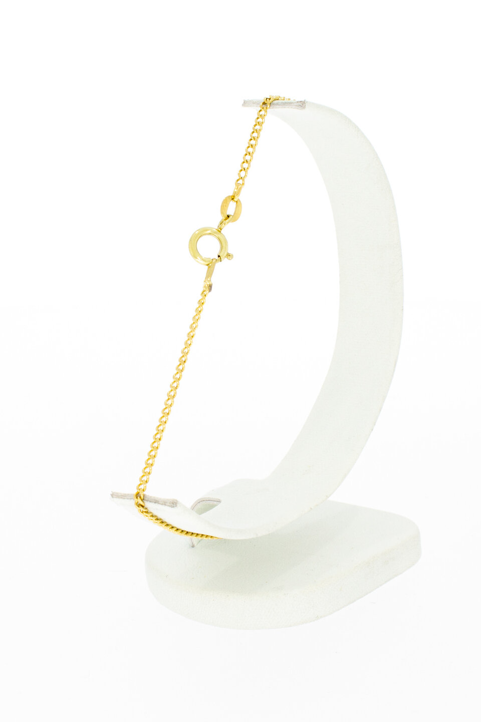 Gourmet armband 18K goud - 22,8 cm