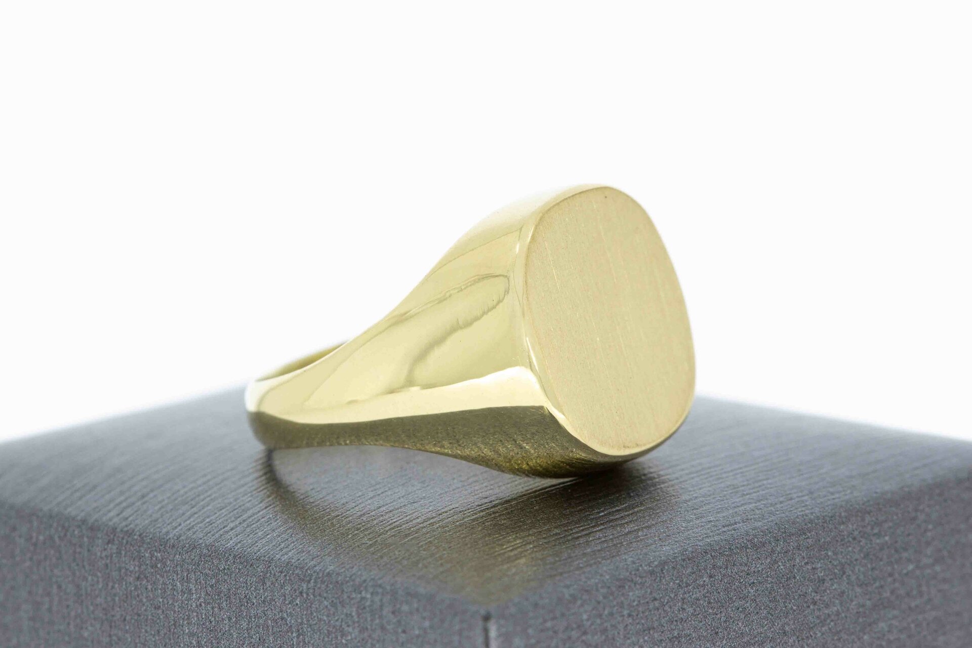 14 karaat goud heren Zegelring - 19,4 mm