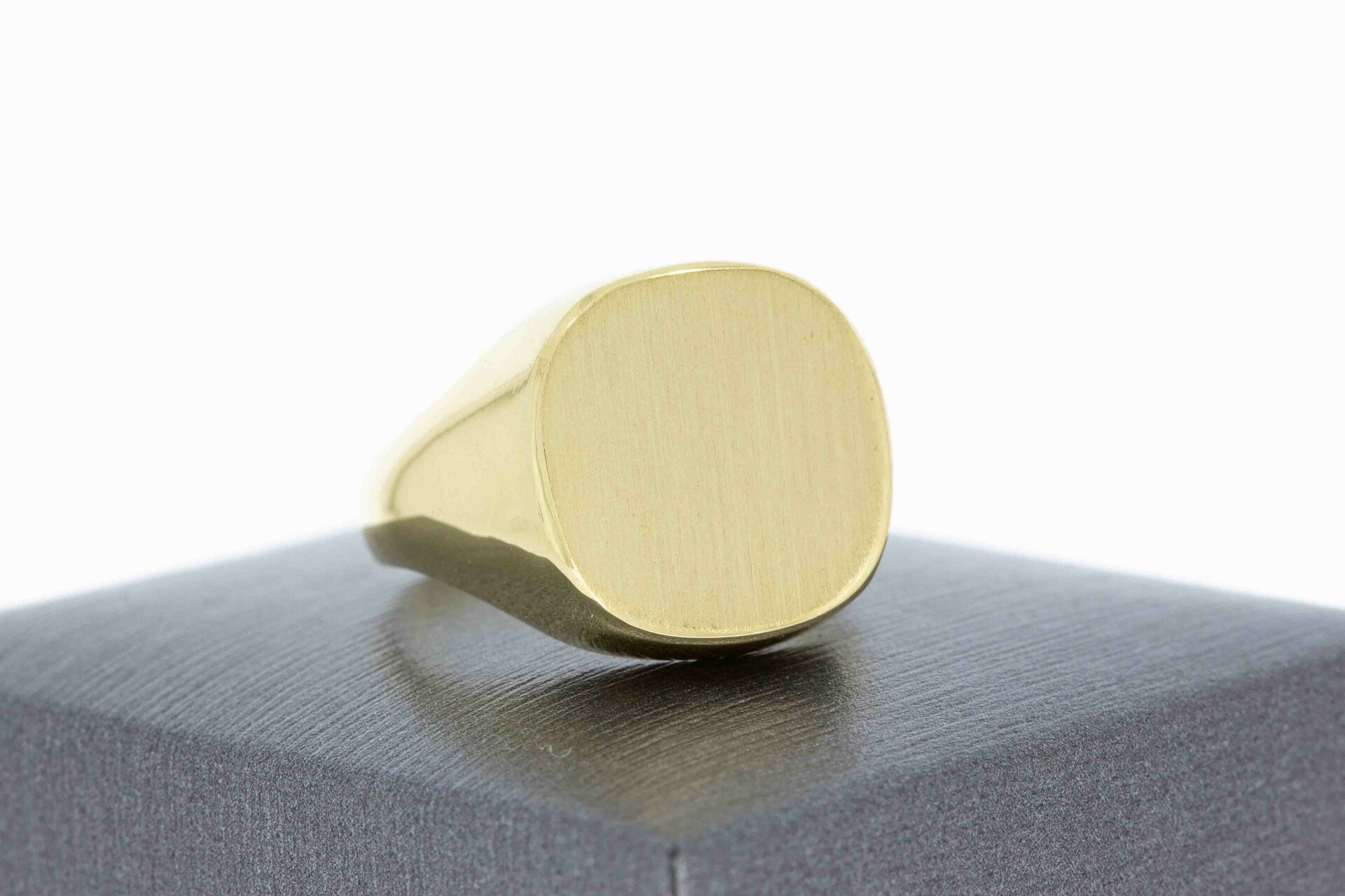 14 karaat goud heren Zegelring - 19,4 mm