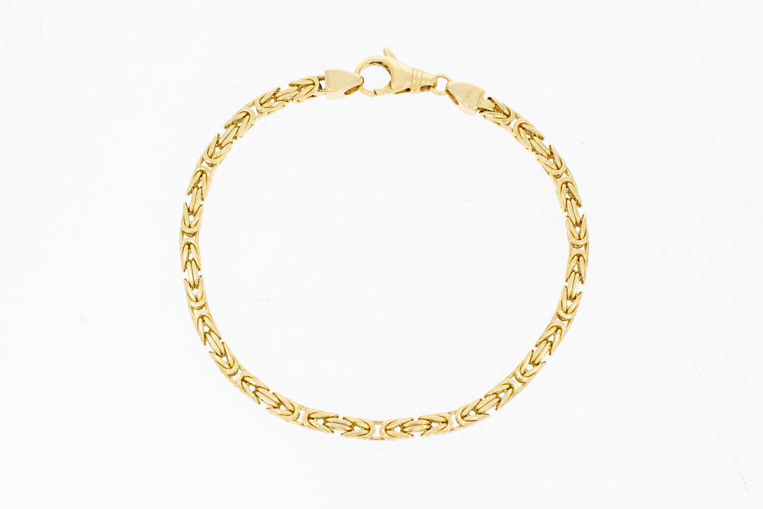 14 Karaat Byzantijnse heren armband - 24,1 cm