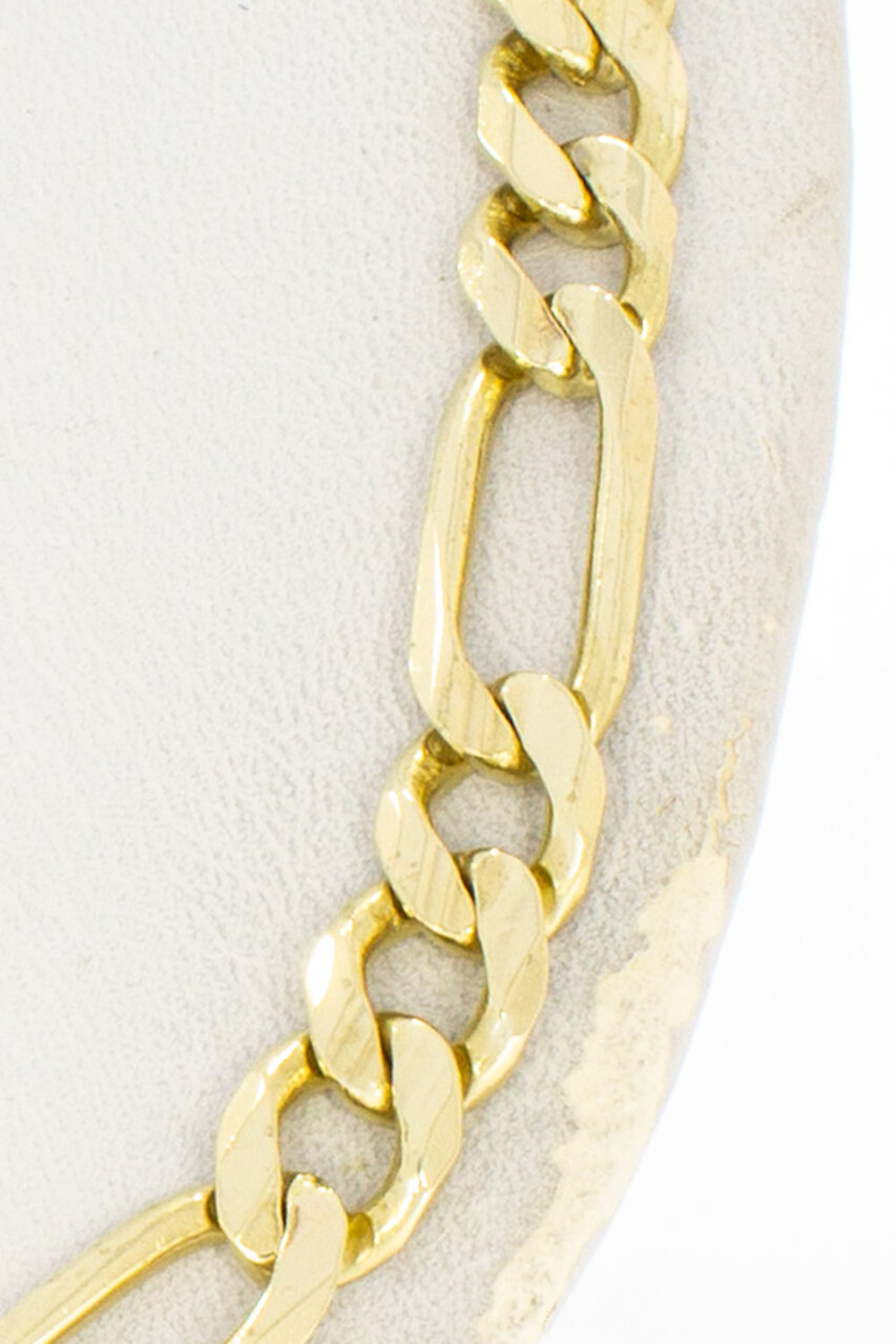 14 Karaat Figaro heren ketting - 65,1 cm