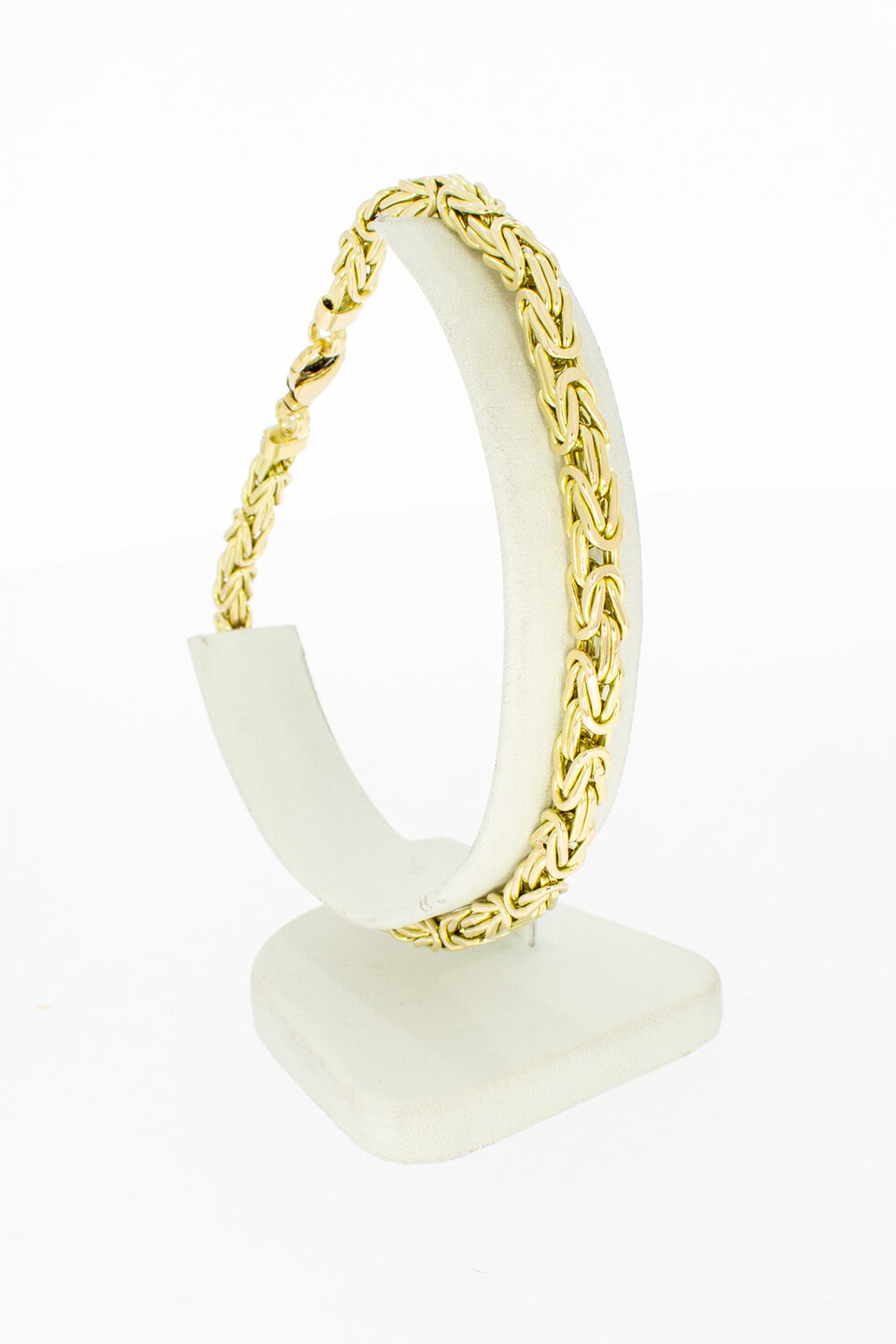 14 karaat Byzantijnse mannen armband - 24,7 cm