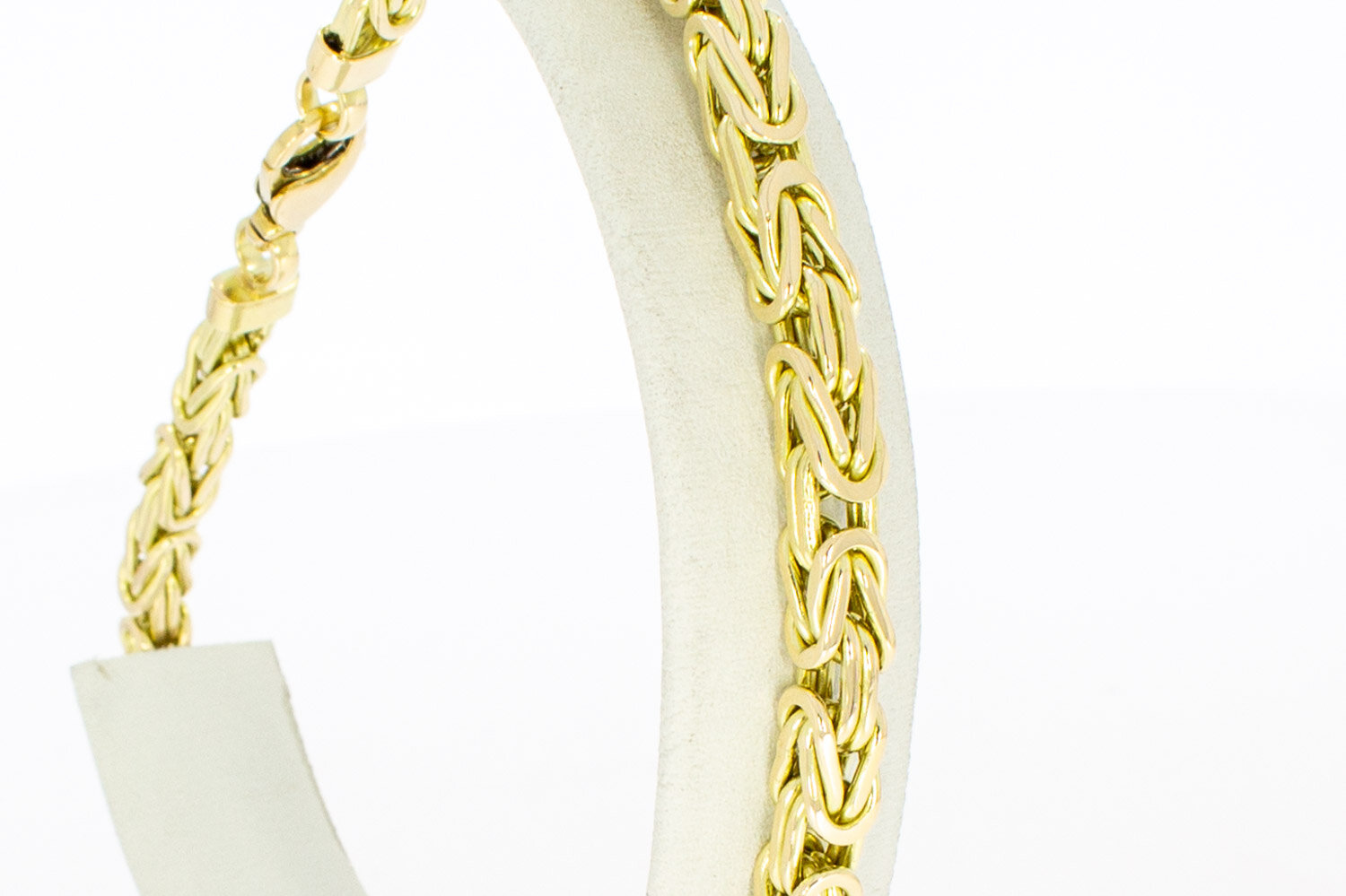 14 karaat Byzantijnse mannen armband - 24,7 cm