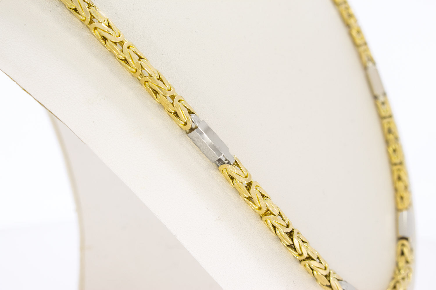 18 karaat gouden heren Koningsketting - 74 cm