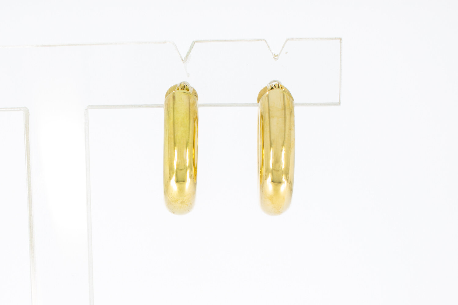 18 Karaat gouden Creolen dames - 2 cm