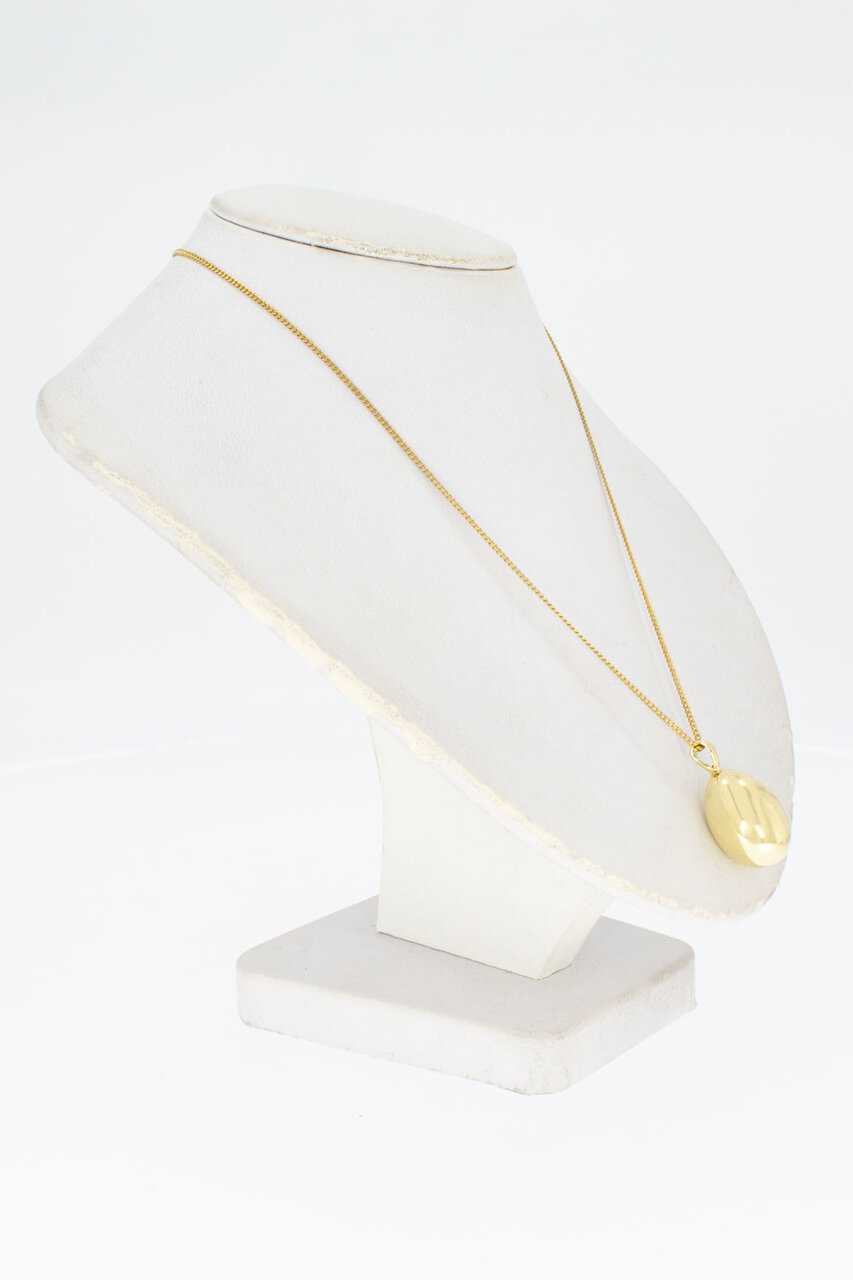 14 Karaat gouden Dames hanger - 21,4 mm