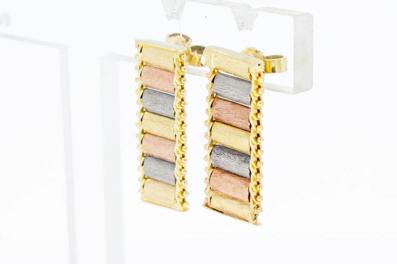 14 Karaat gouden Oorhangers - 2,1 cm