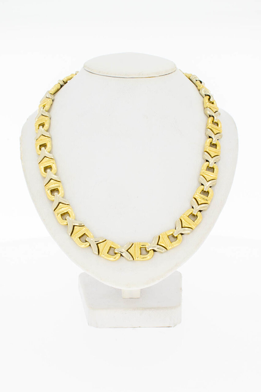 18 Karaat gouden damesketting - 43,1 cm