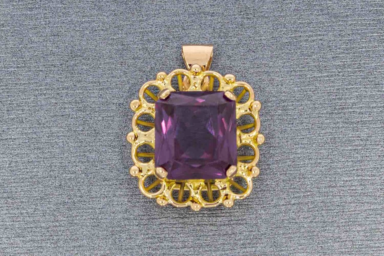 18 Karaat gouden dames kettinghanger