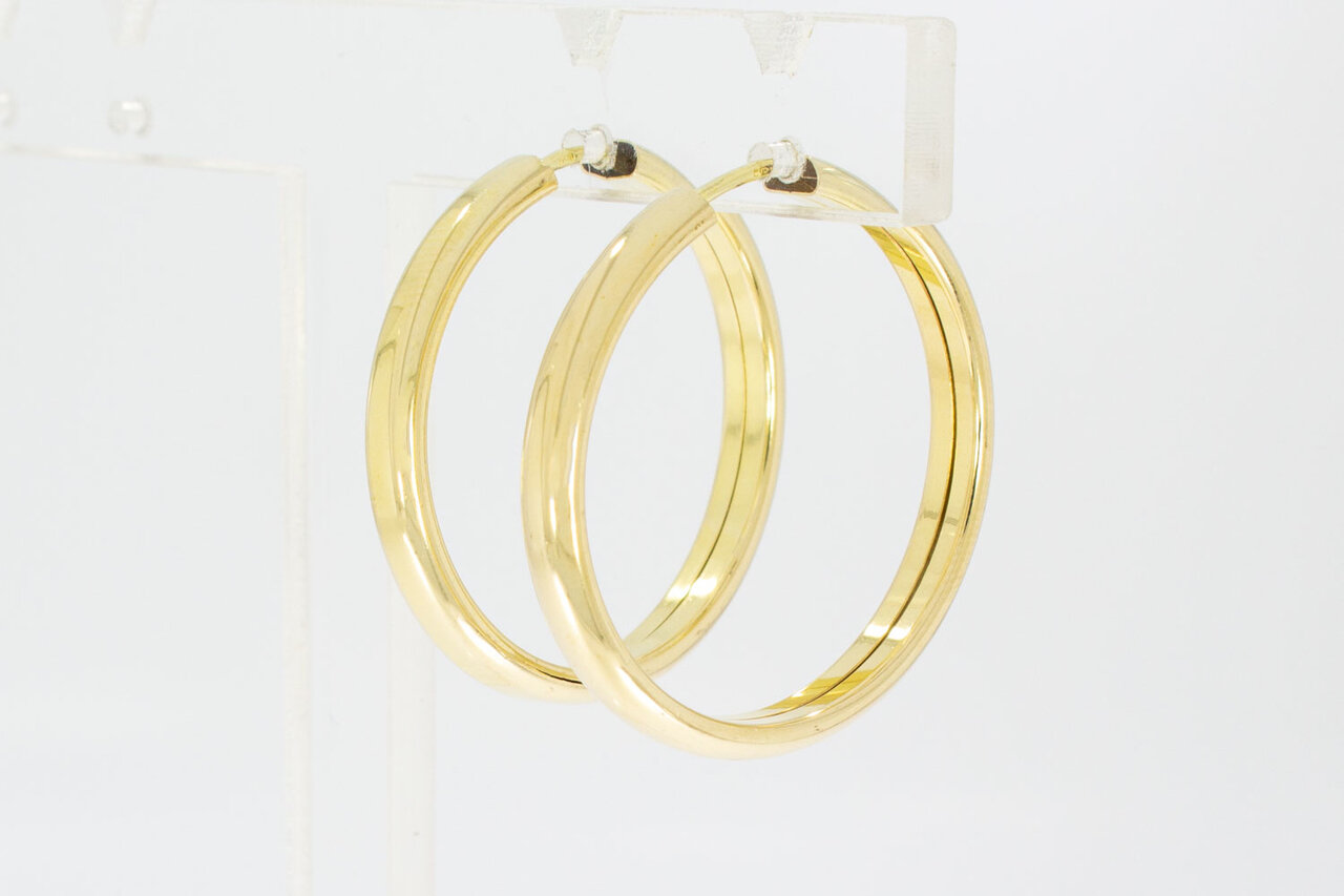 14 Karaat gouden oorringen dames - 2,9 cm