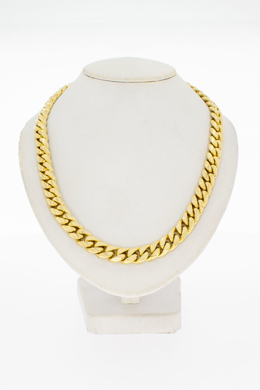 18 Karaat goud Gourmet ketting - 40 cm
