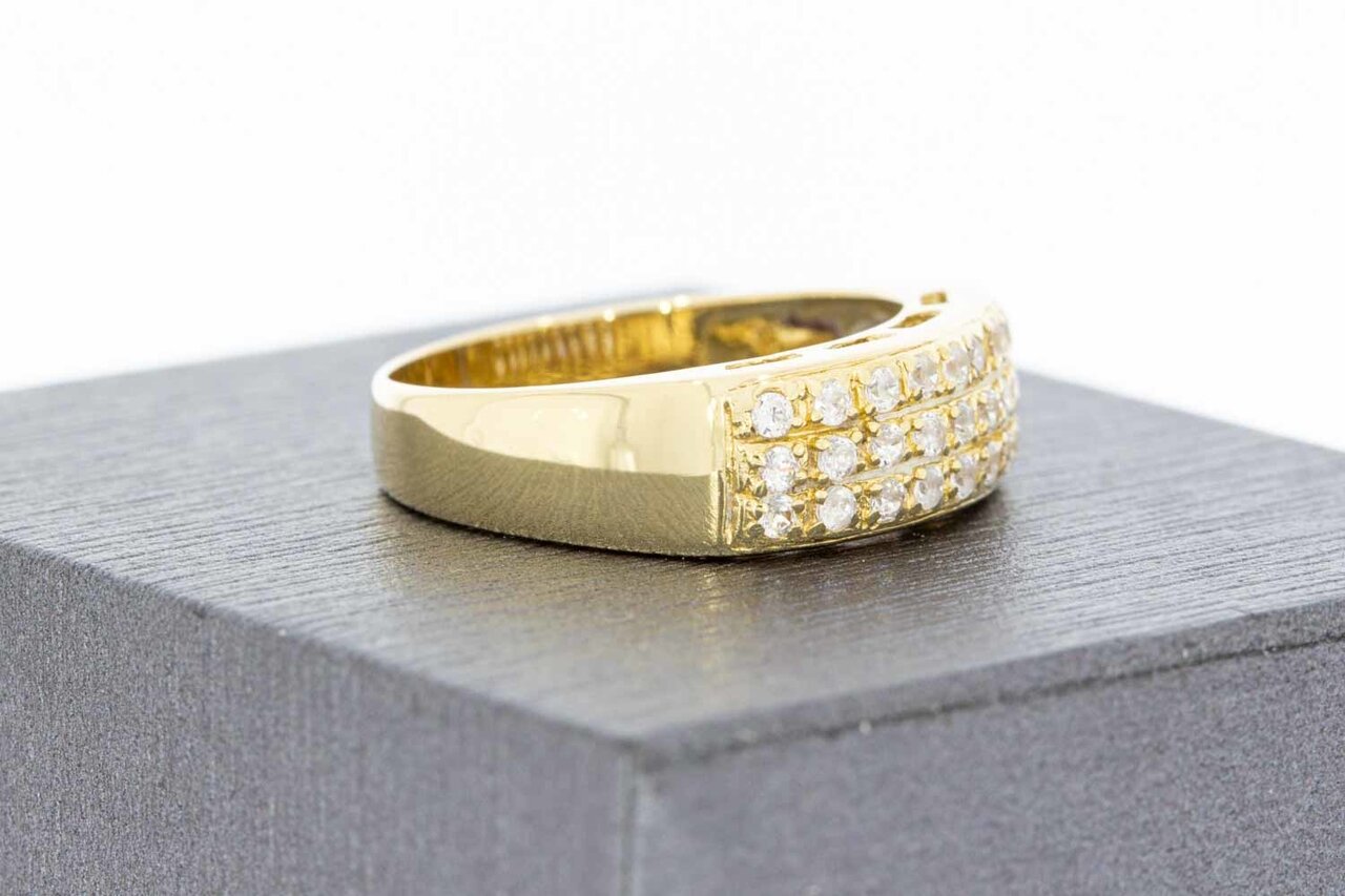 14 Karaat gouden Bandring - 18,1 mm