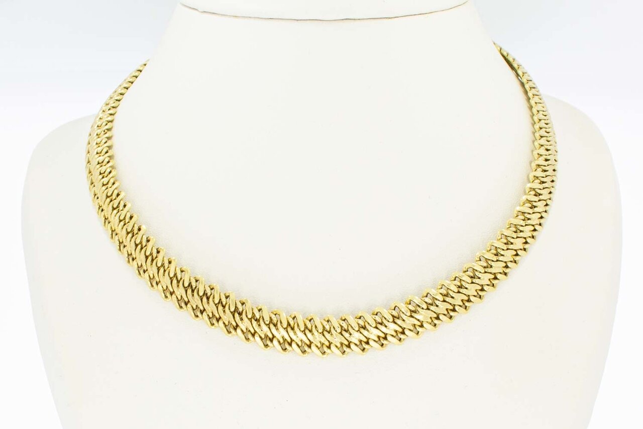 14 Karaat gouden damesketting - 47 cm