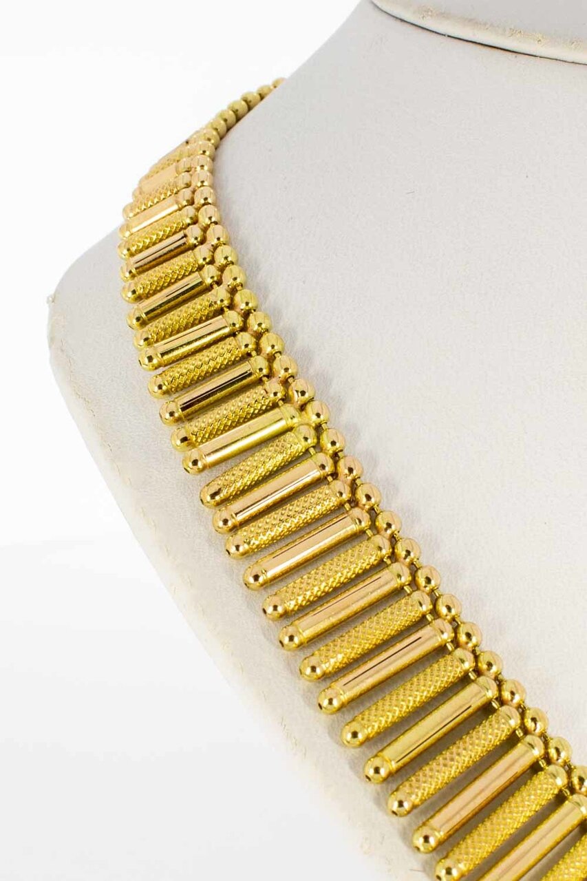 18 Karaat Zonnestraal Collier - 45 cm