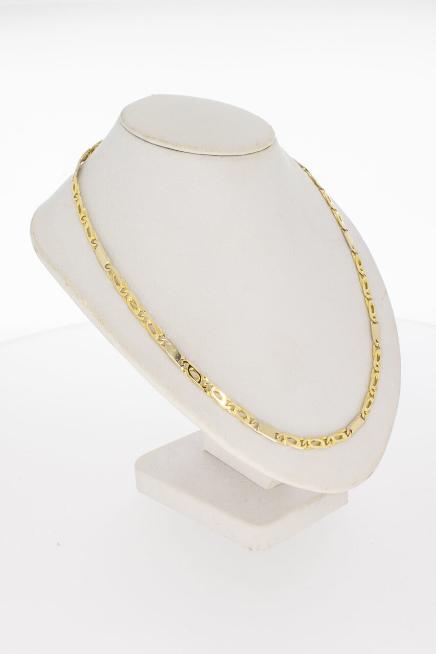 14 Karaat Valkoog dames Collier - 42,7 cm