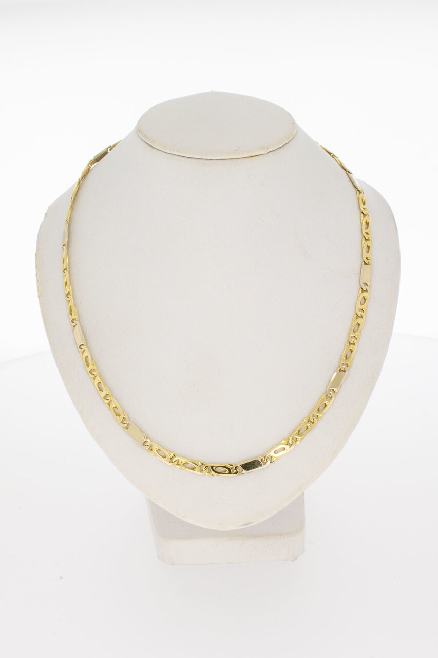 14 Karaat Valkoog dames Collier - 42,7 cm