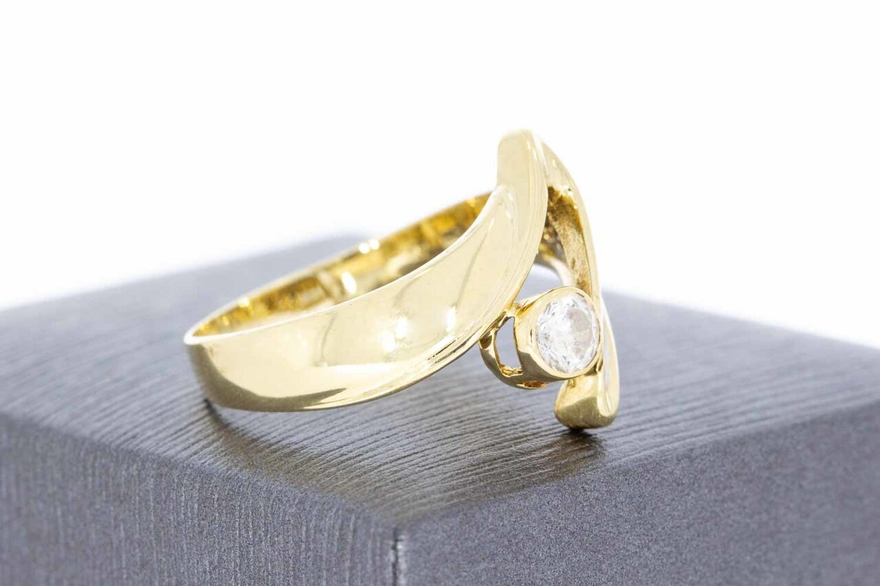 14 karaat gouden dames Slagring - 16,6 mm