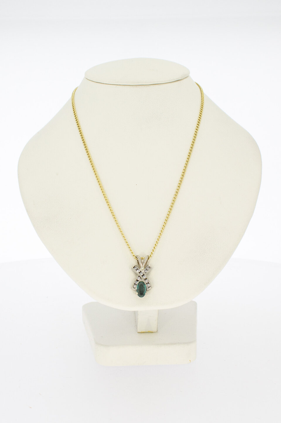 Dames kettinghanger 18 Karaat - 1,8 cm